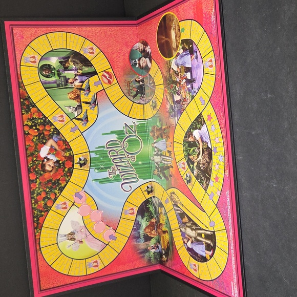 The Wizard of Oz Yellow Brick Road Board Game Pressman Vintage 1999, Vhs, Book, - Picture 7 of 16